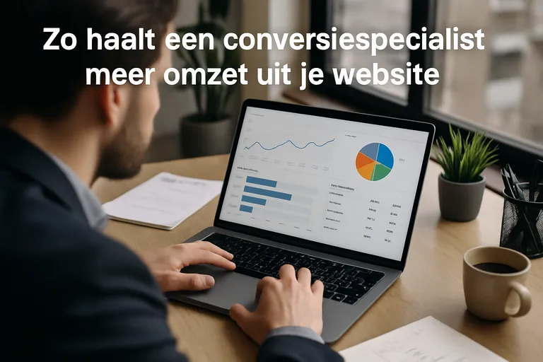 Zo haalt een conversiespecialist meer omzet uit je website